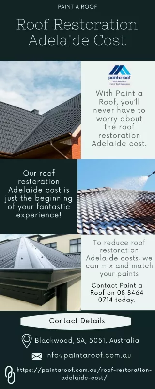 Roof Restoration Adelaide Cost