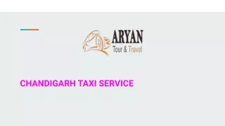 CHANDIGARH TAXI SERVICE