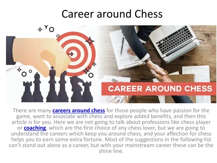 career around chess