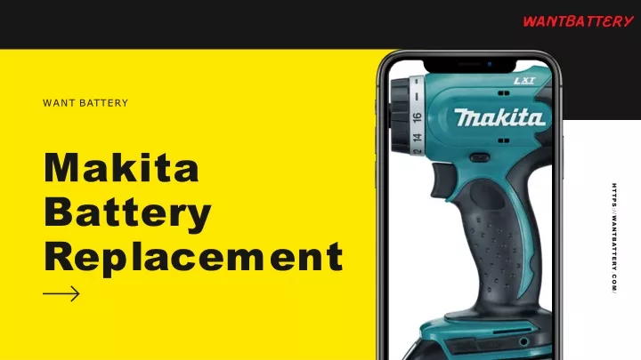 PPT - Tips While Choosing Makita Battery Replacement | Want Battery ...