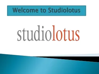 welcome to studiolotus