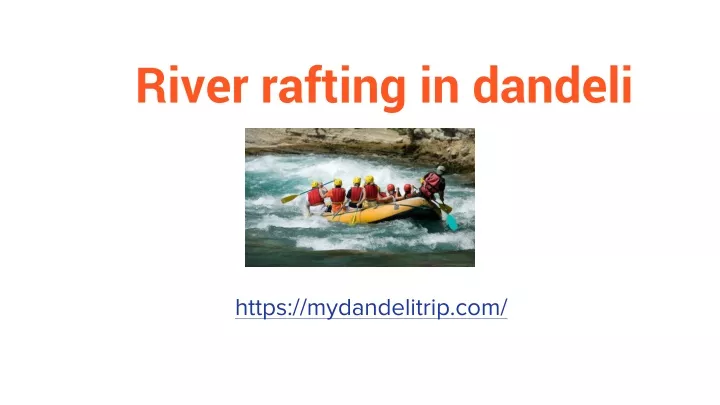 river rafting in dandeli
