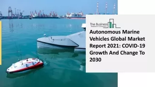 autonomous marine vehicles global market report
