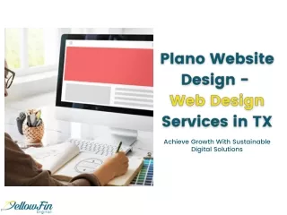 Plano Website Design -  Web Design Services in TX