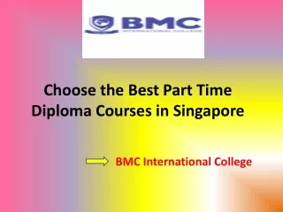 Choose the Best Part Time Diploma Courses in Singapore