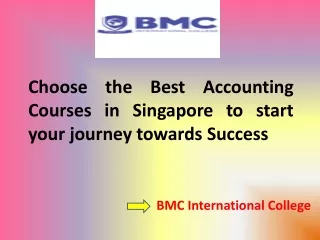Choose the Best Accounting Courses in Singapore to start your journey towards Success