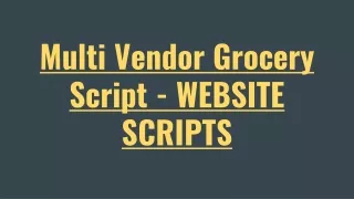 multi vendor grocery script website scripts