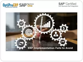 ERP Implementation Fails to Avoid