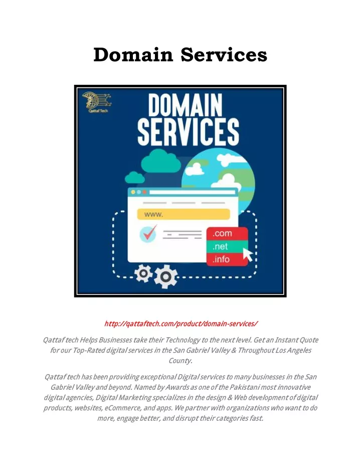 domain services