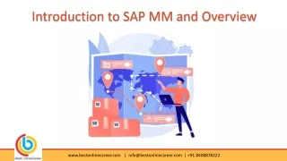 SAP MM overview PPT | SAP MM PPT Material