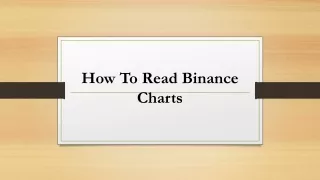 how to read binance charts