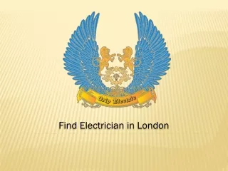 Find Electrician in London