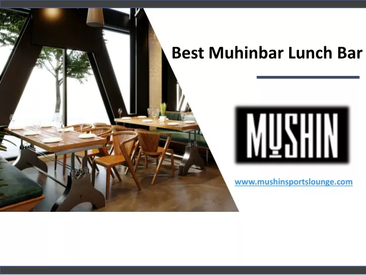 best muhinbar lunch bar