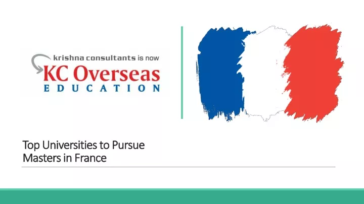 top universities to pursue masters in france
