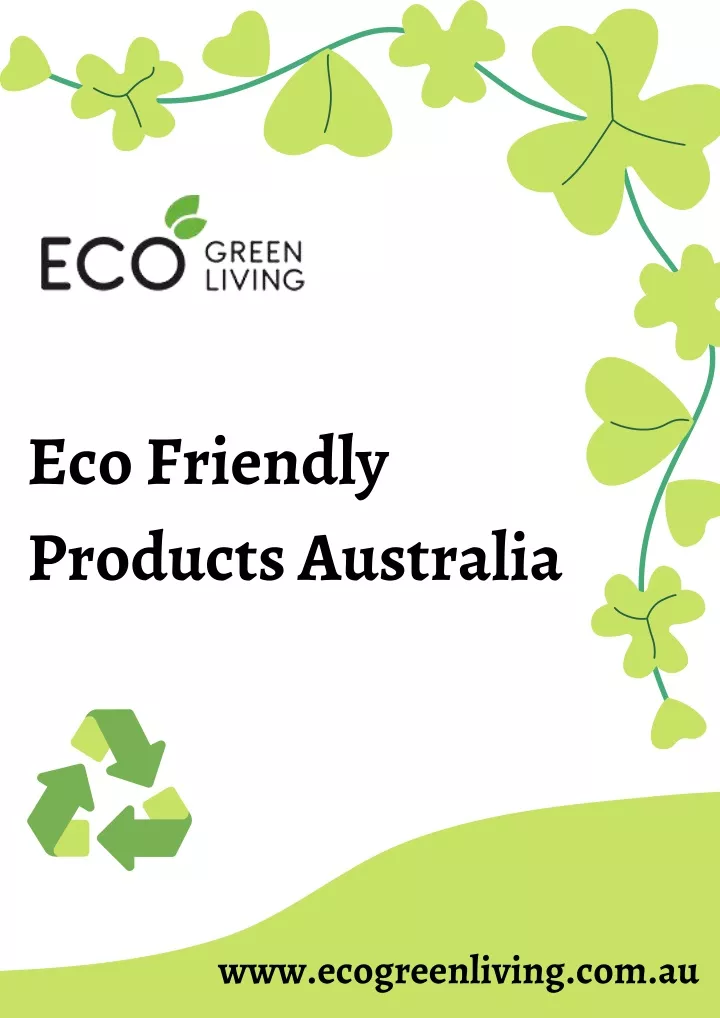 eco friendly products australia