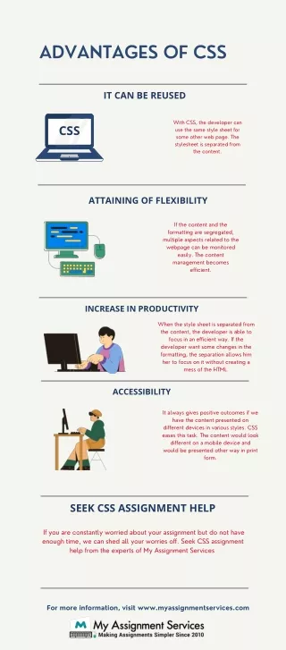 advantages of css