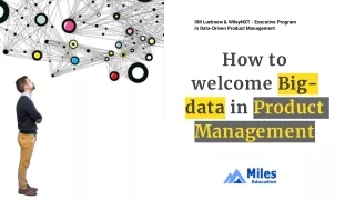 how to welcome big data in product management
