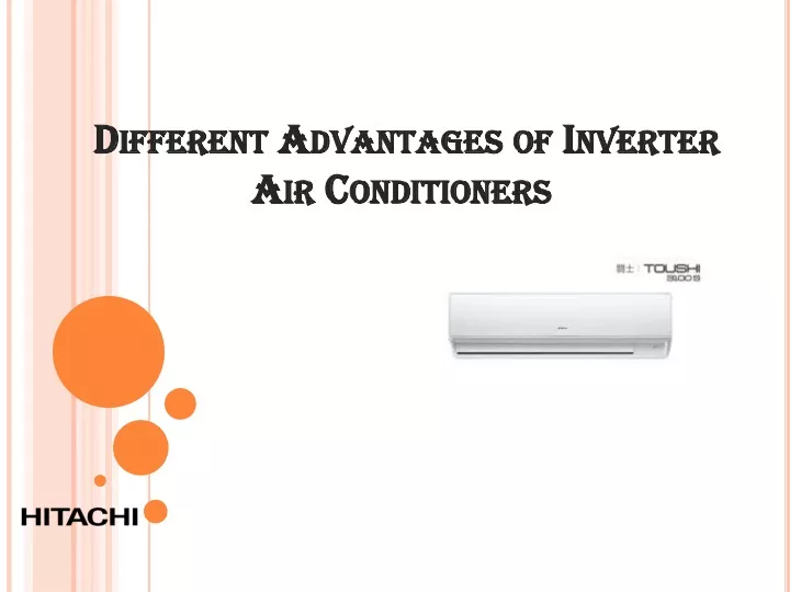 different advantages of inverter air conditioners