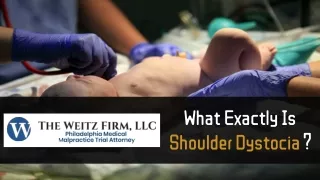 What Exactly Is Shoulder Dystocia?