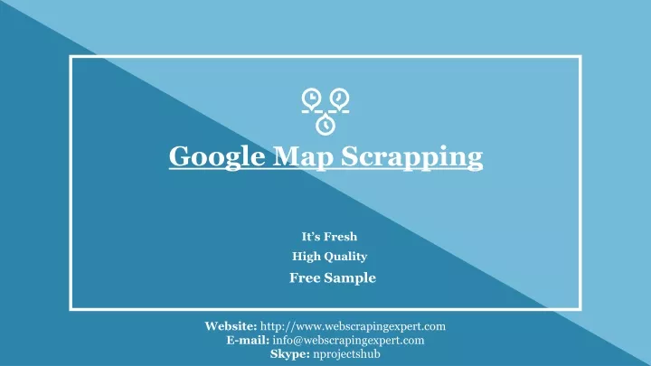 google map scrapping