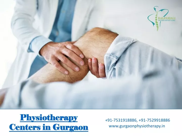 physiotherapy centers in gurgaon