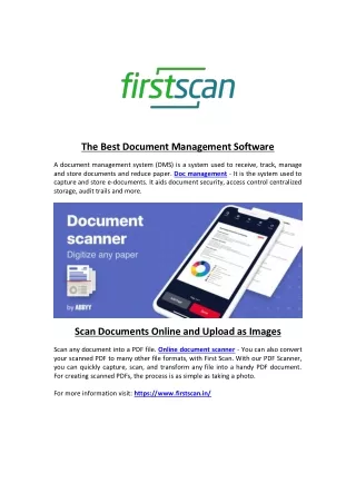 The Best Document Management Software