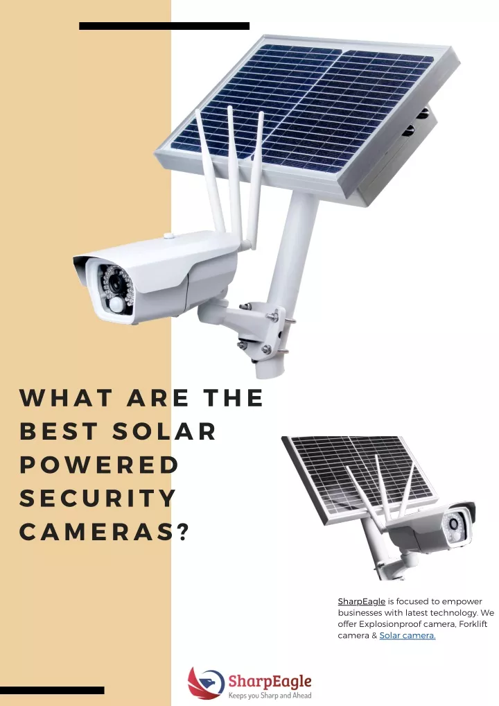 what are the best solar powered security cameras