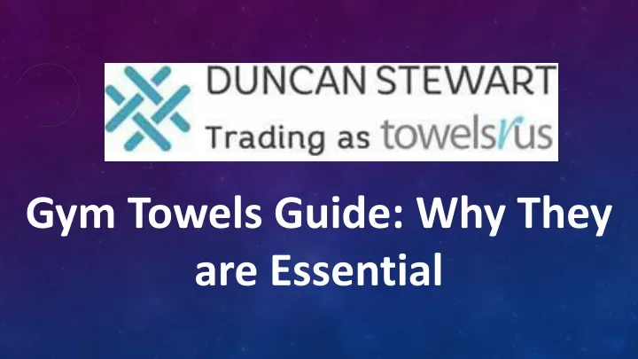 gym towels guide why they are essential