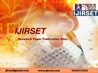 Online Research Paper Publication Site