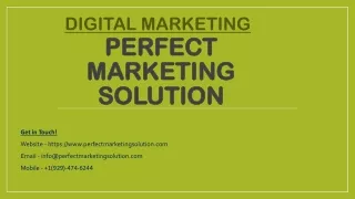 Perfect Marketing Solution affiliate Marketing