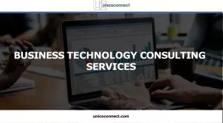 Find the best business technology consulting services - Unico Connect