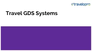 travel gds systems