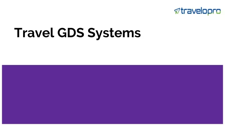 travel gds systems