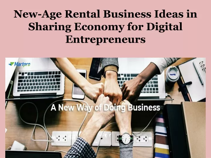 new age rental business ideas in sharing economy for digital entrepreneurs