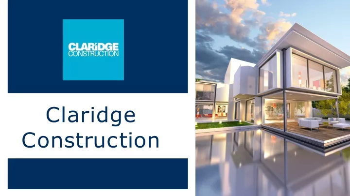 claridge construction