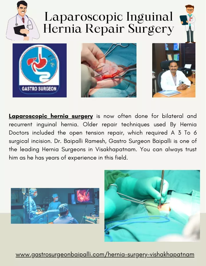 laparoscopic inguinal hernia repair surgery