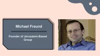 Michael Freund - Founder of Jerusalem-Based Group