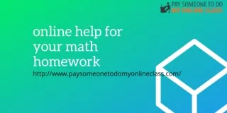 onlinehelpfor yourmathhomework