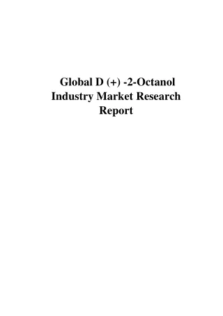 Global_D__-2-Octanol_Markets-Futuristic_Reports