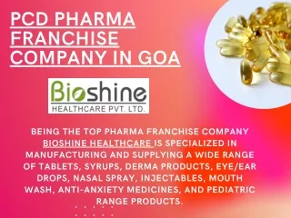 Collaborate with the best PCD Pharma Franchise in Goa  91-7206070155