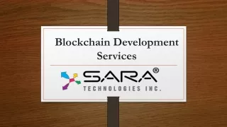 blockchain development services