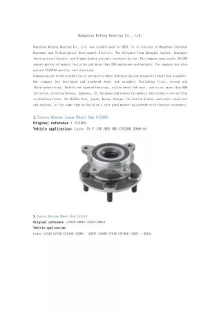 hangzhou kefeng bearing co ltd