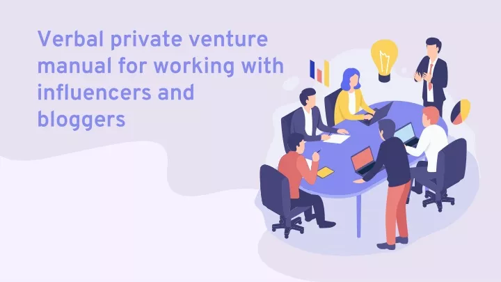 verbal private venture manual for working with