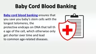 Baby Cord Blood Banking