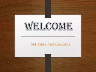 welcome