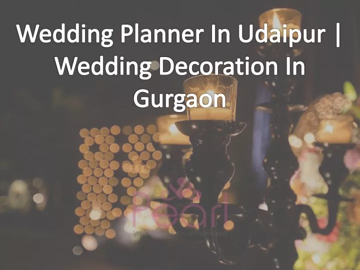 wedding planner in udaipur wedding decoration