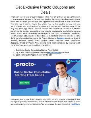 Get Exclusive Practo Coupons and Deals-converted