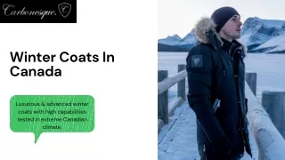 Shop Winter Coat In Canada Online Both For Men And Women | Carbonesquefashion