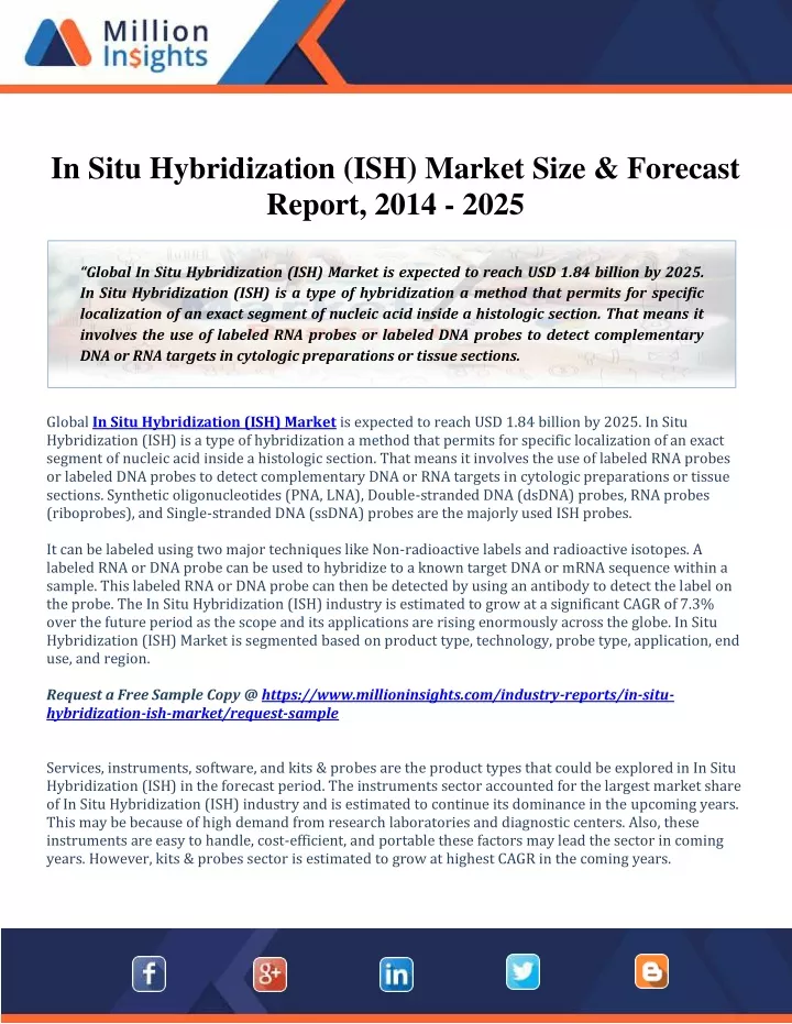 in situ hybridization ish market size forecast