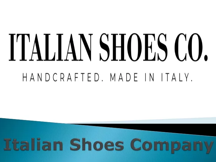 italian shoes company